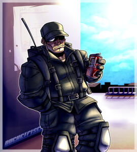 Evade Fan Art: Defect Rebel