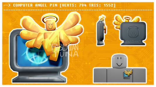 Computer Angel Pin